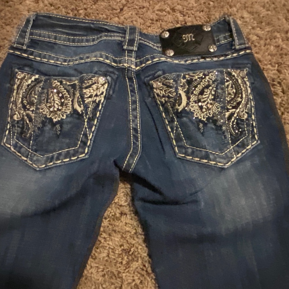 Miss me jeans, boot leg, size 25